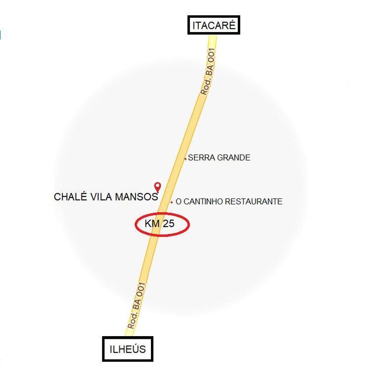 Chales Vila Mansos Ilhéus Exteriör bild